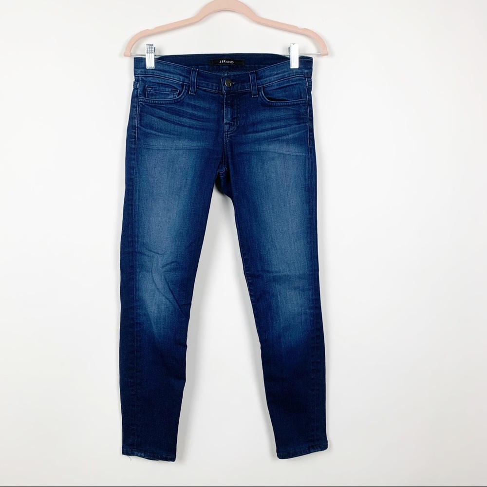 J Brand Skinny Leg Avalon Jeans 26 Dark Wash #4889 - Picture 1 of 8